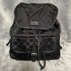 Coach Drawstring Backpack